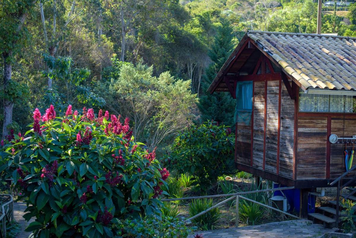 Casa Do Lago Caparao Pedra Menina Eksteriør billede